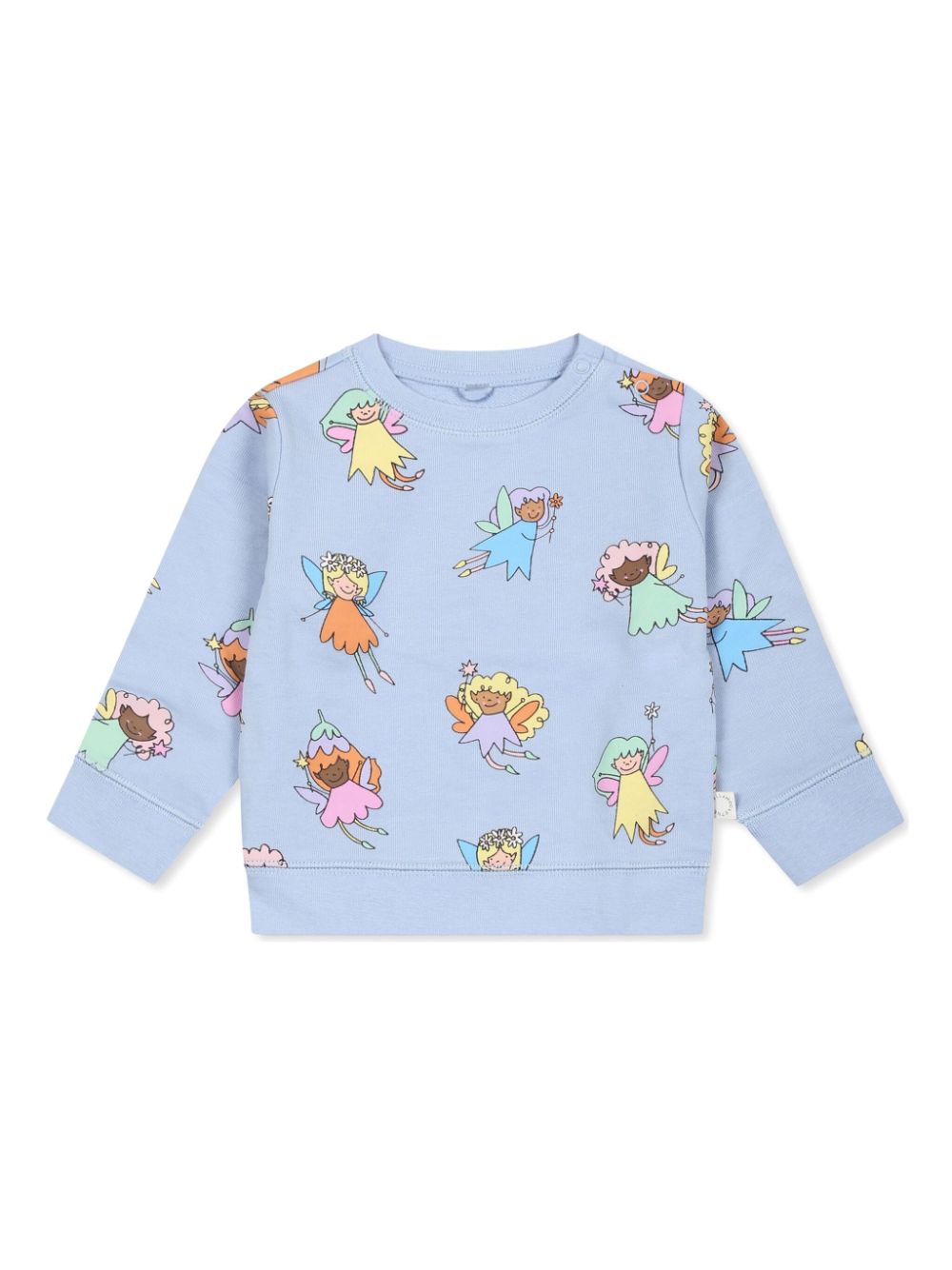 Graphic-print sweatshirt - Blue