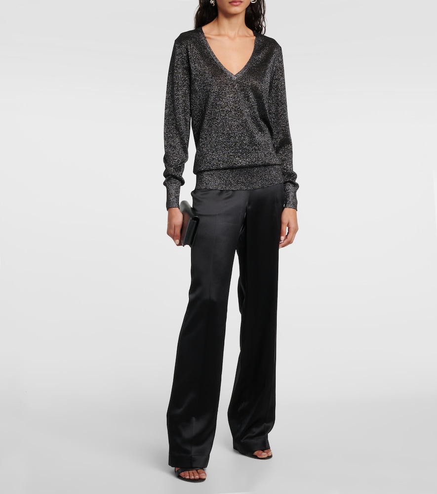 Lurex® sweater