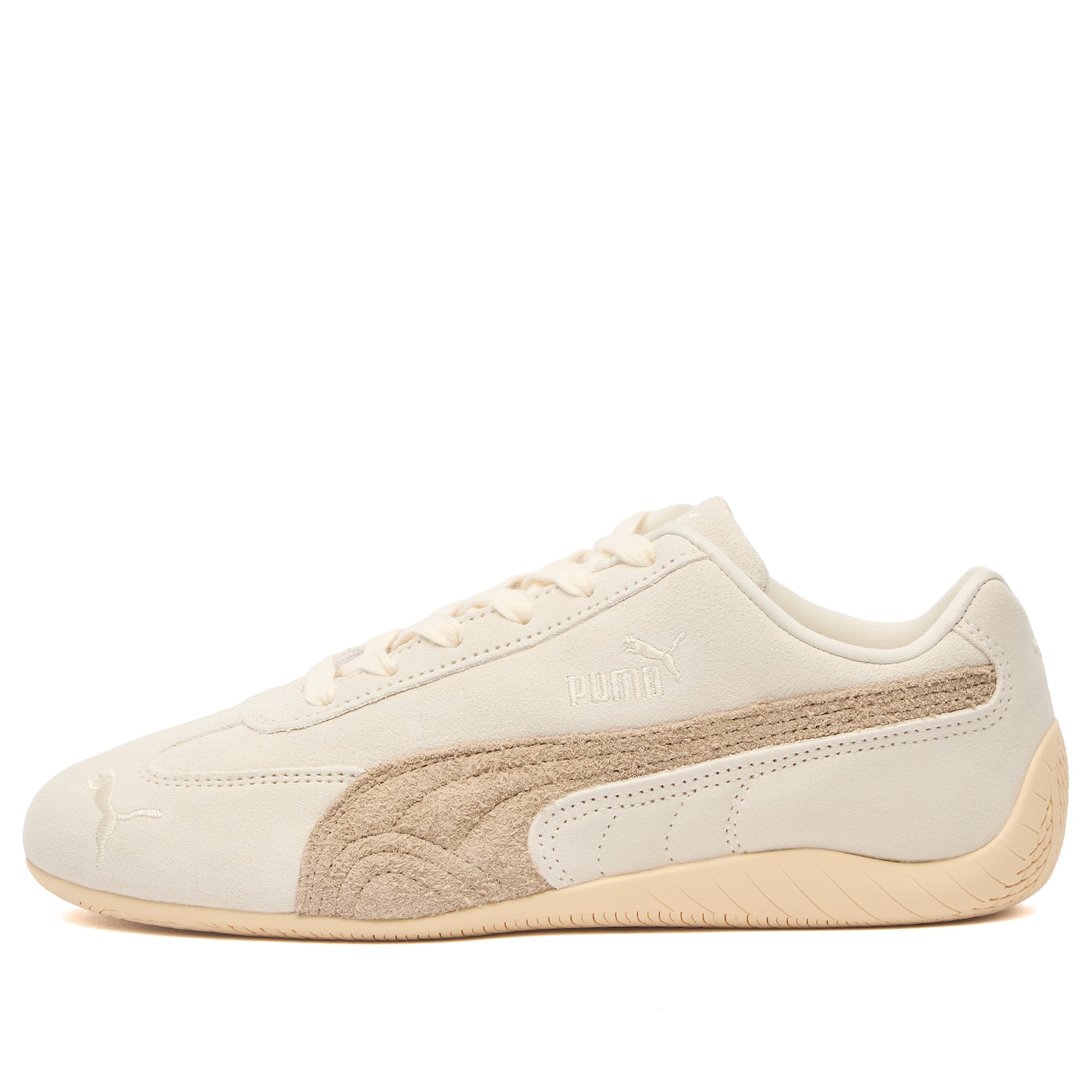 Women's Speedcat Elevated Sneaker in Warm White/Ice Coffee
