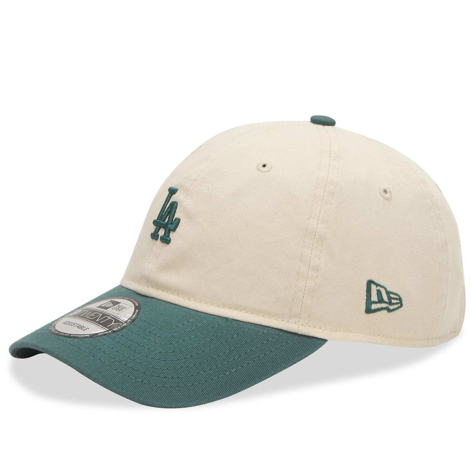 LA Dodgers Mini Washed 9Twenty Cap Natural/Green