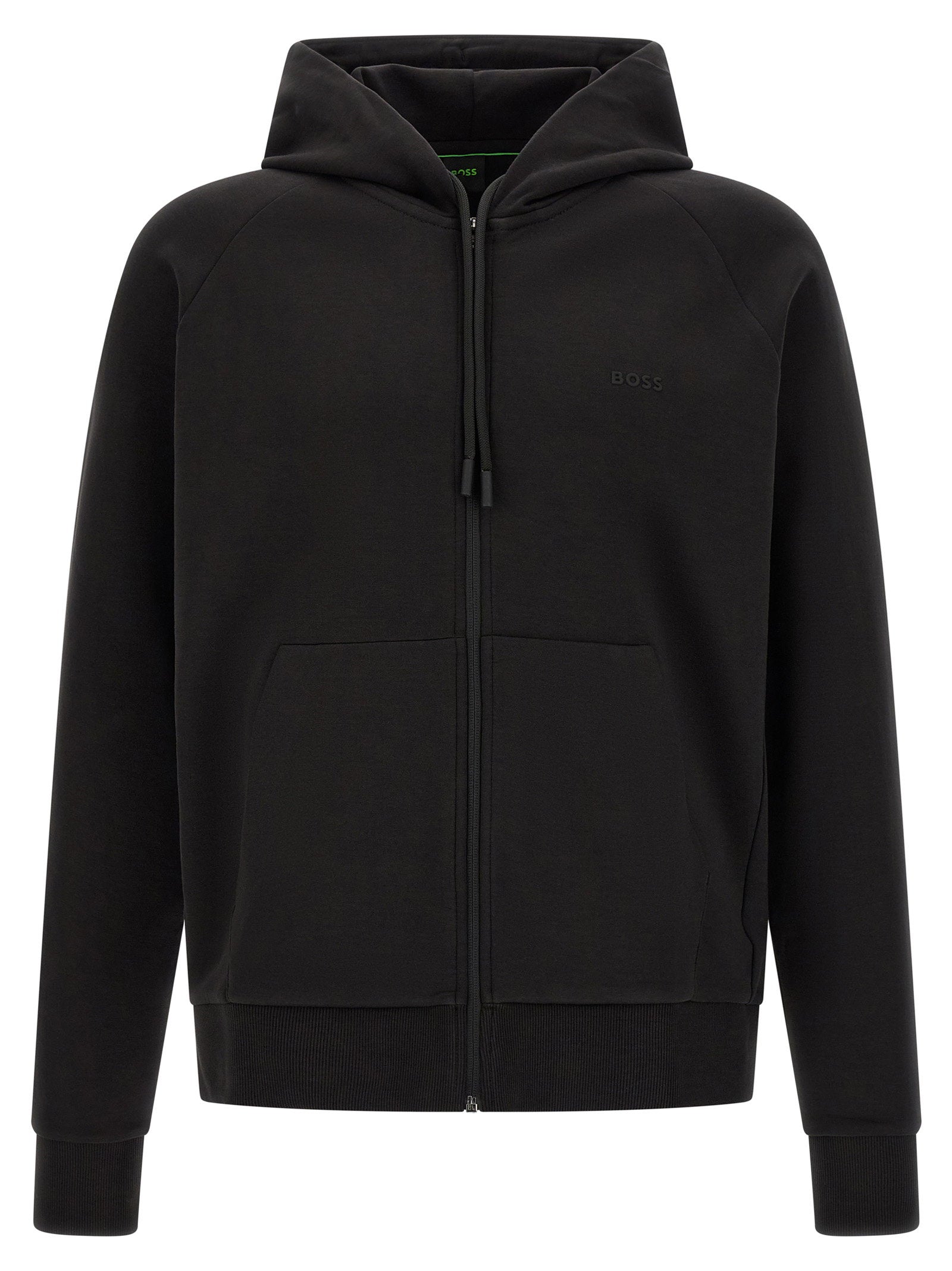 Cotton Hoodie — Black