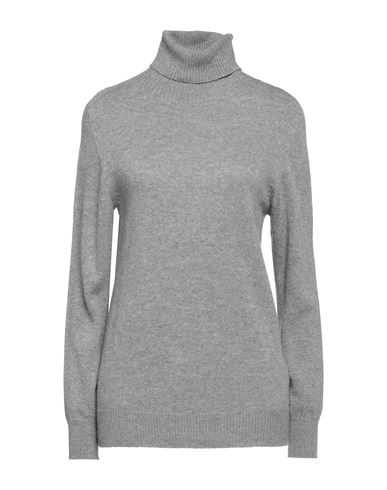 Woman Turtleneck Light grey Size ONESIZE Viscose, Nylon, Wool, Cashmere, Polyester
