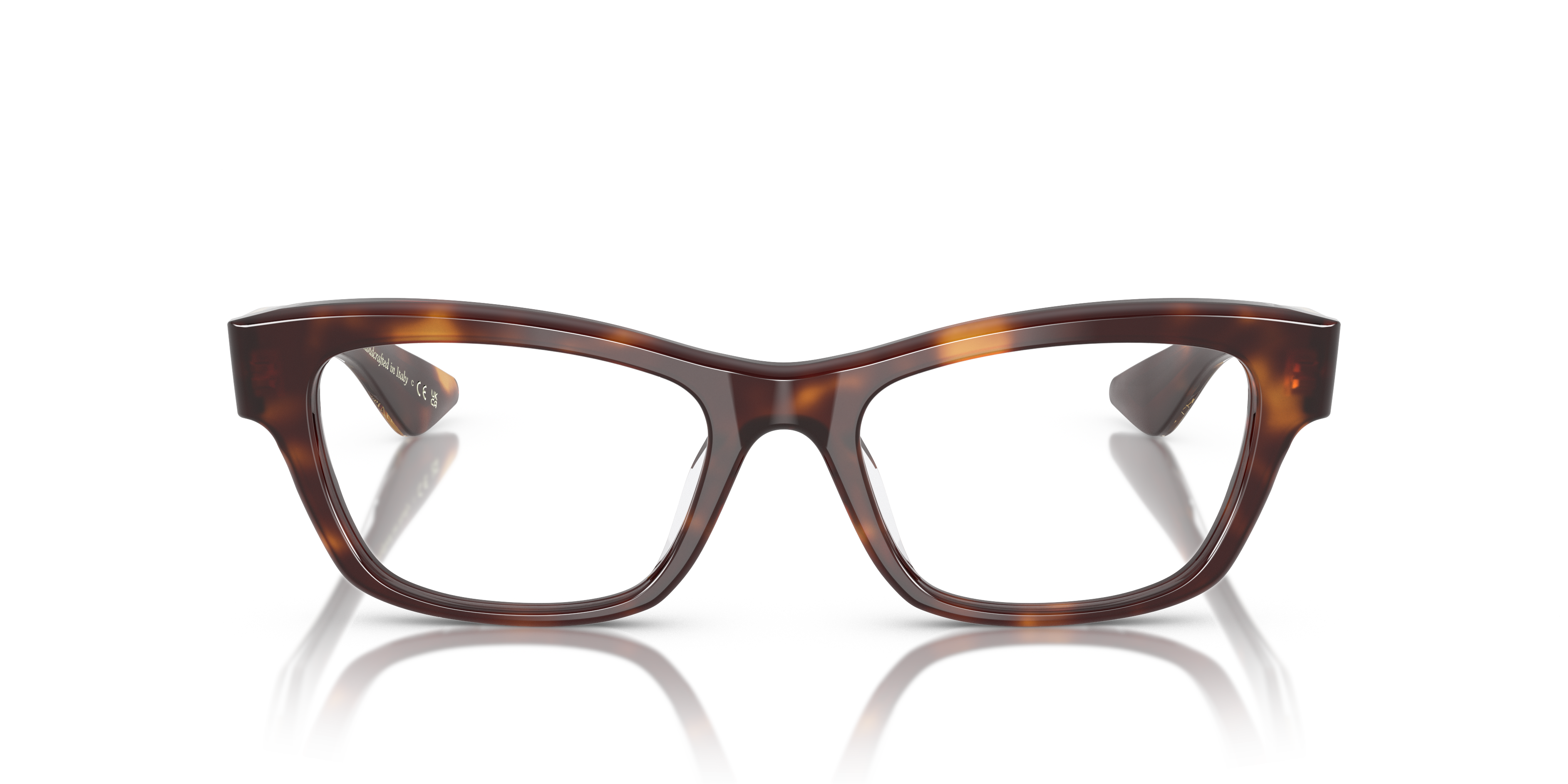 Oliver Peoples Damen Oliver Peoples OV5585U 1953RX 1007 Optische Fassungen Acetat Schildkröte Transparent Cat Eye Norma
