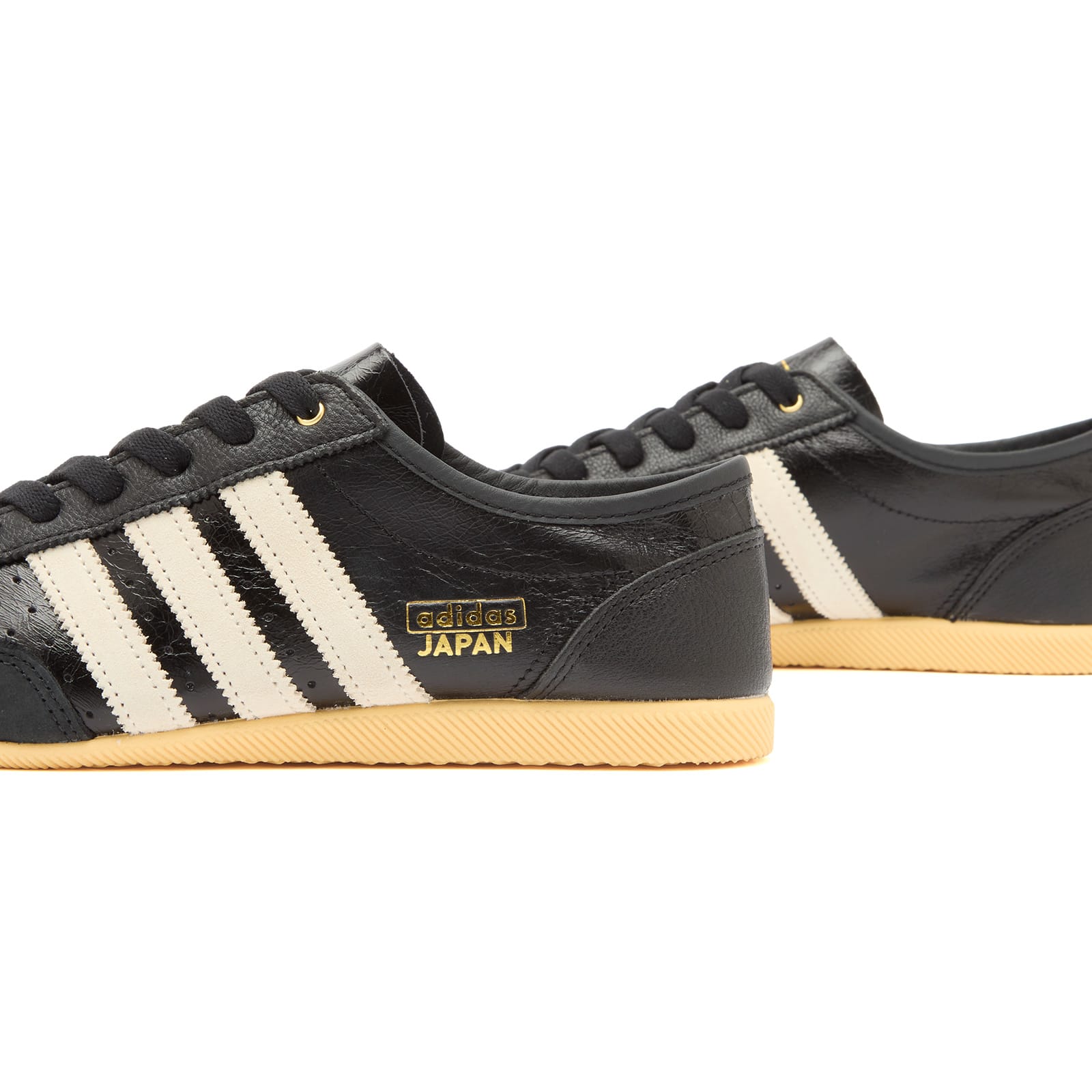 Women's Japan Decon Sneakers in Core Black/Cream White/Orange Tint