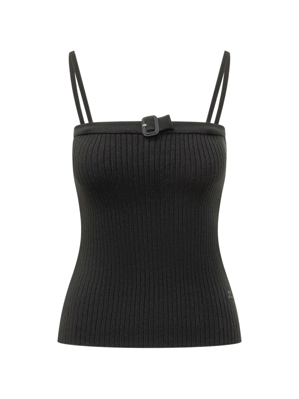 CourrÃ¨ges Ribbed tank top