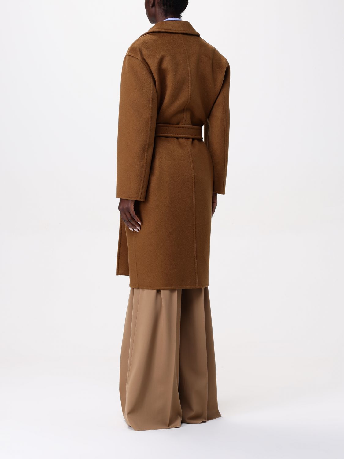 Coat Woman color Brown