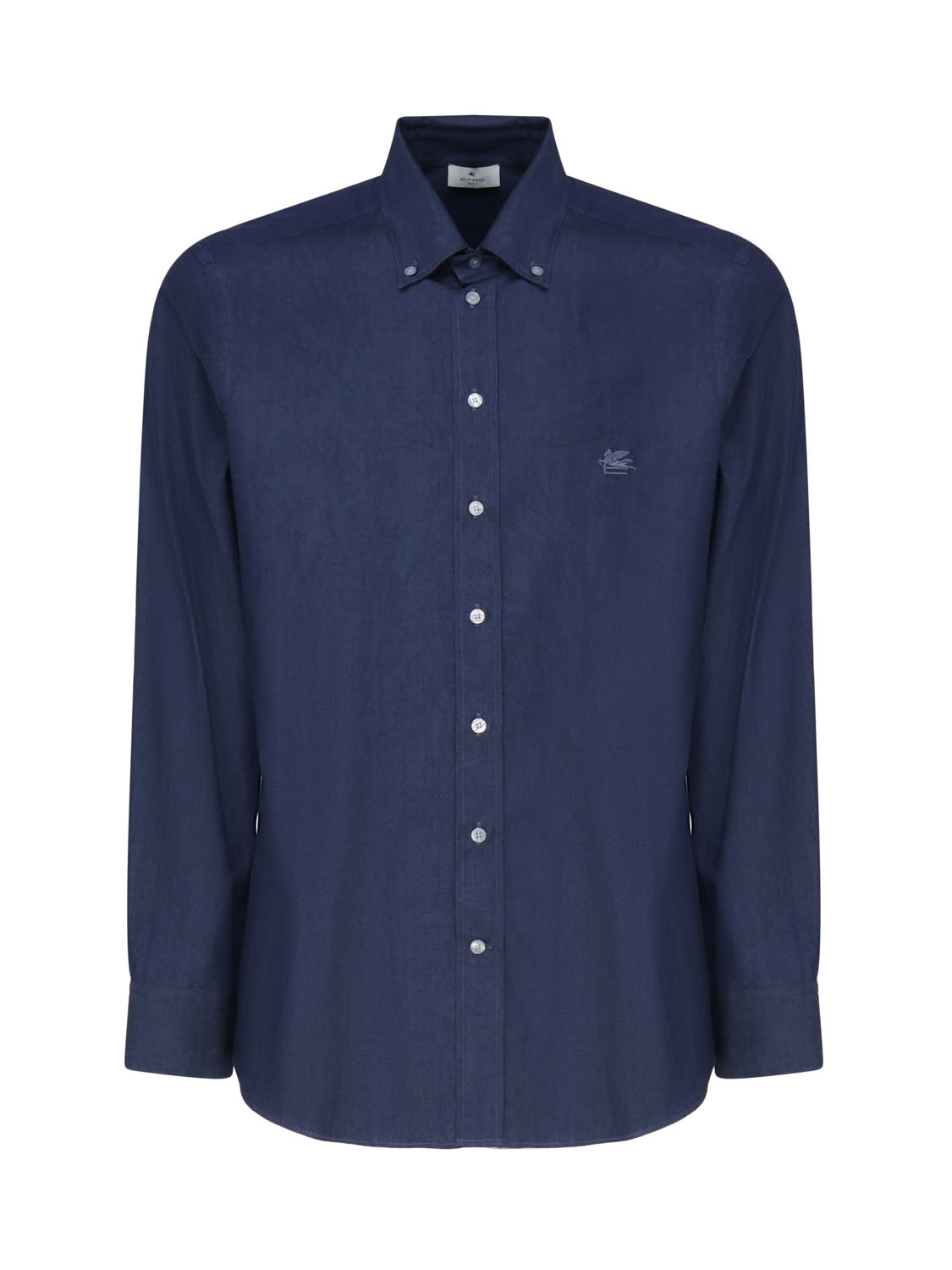 Denim Shirt With Logo