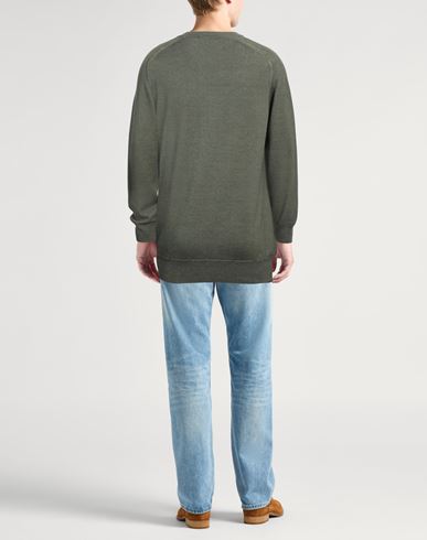 Man Sweater Military green