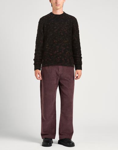 Man Sweater Charcoal Size L Acrylic, Polyester, Wool