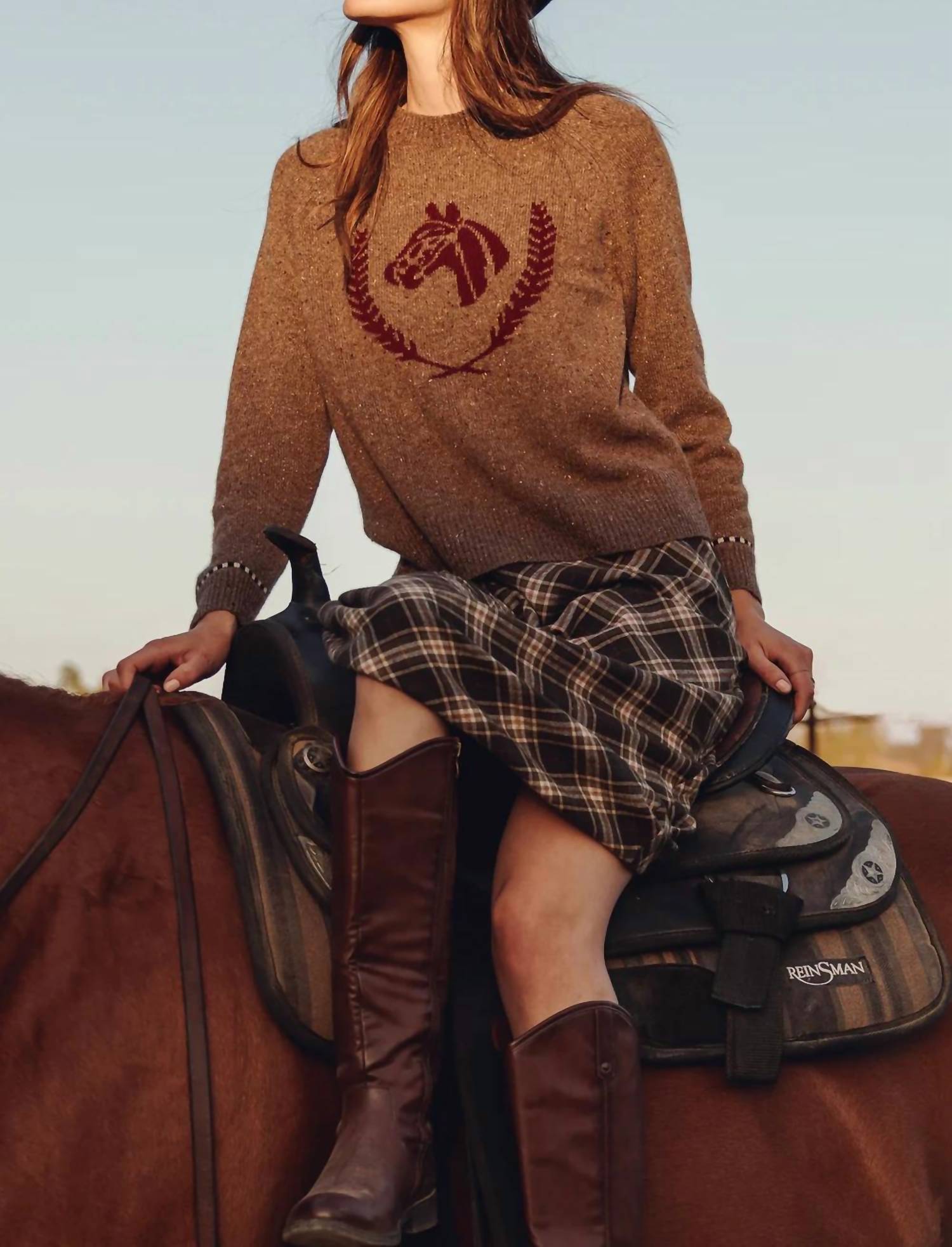 Women's Colt Sweater In Brownb