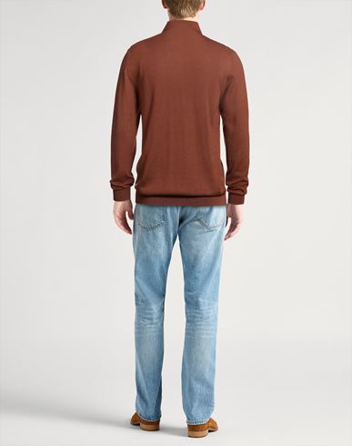 Selezione Man Sweater Brick Size L Cashmere