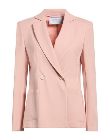 Woman Blazer Light pink Size 10 Viscose, Polyamide, Elastane