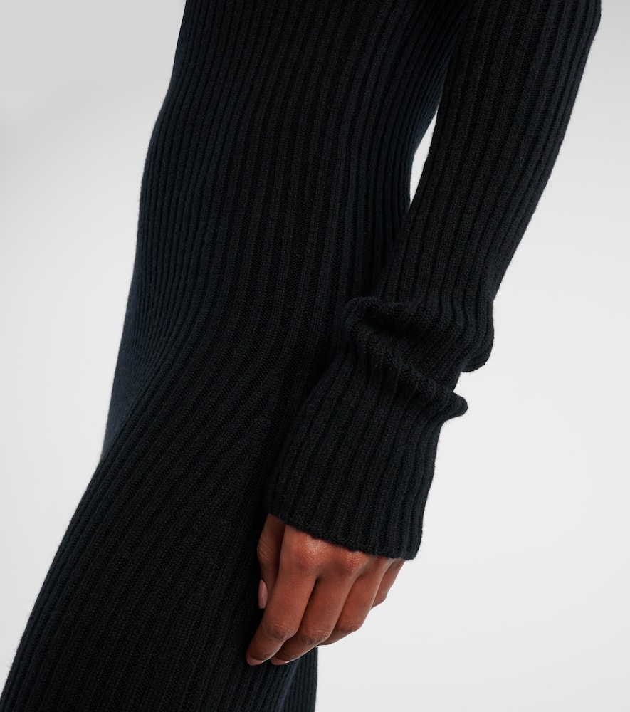 Wool and cashmere-blend maxi dress