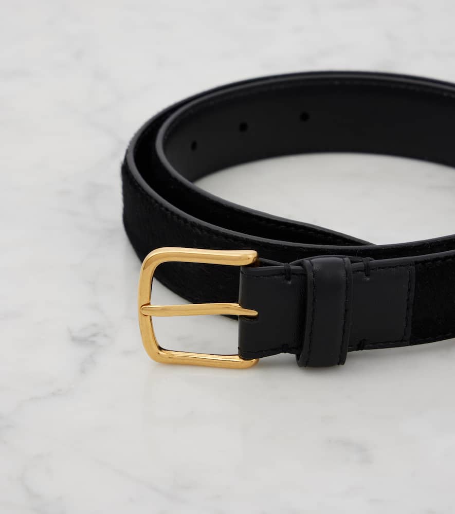 Leather belt