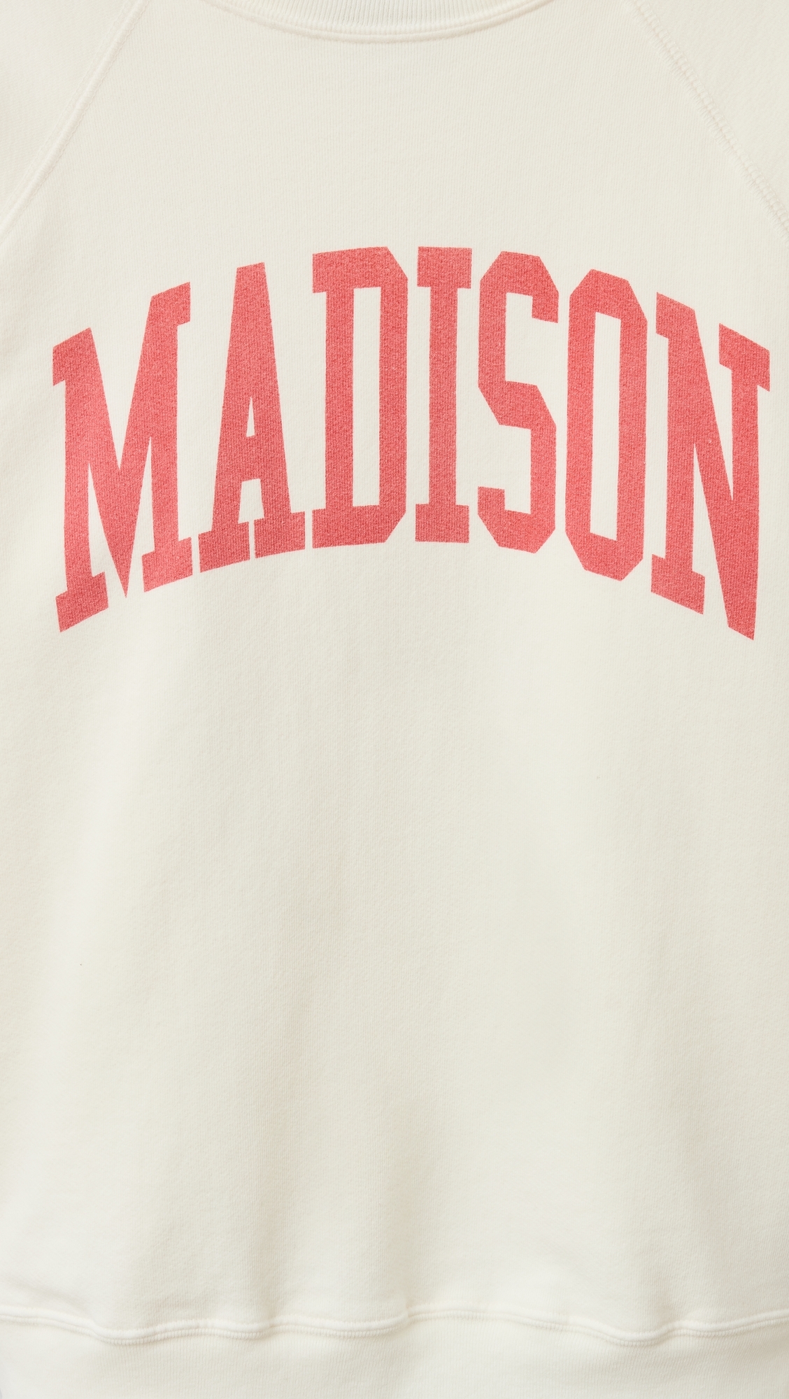 Madison Sweatshirt Antique White 