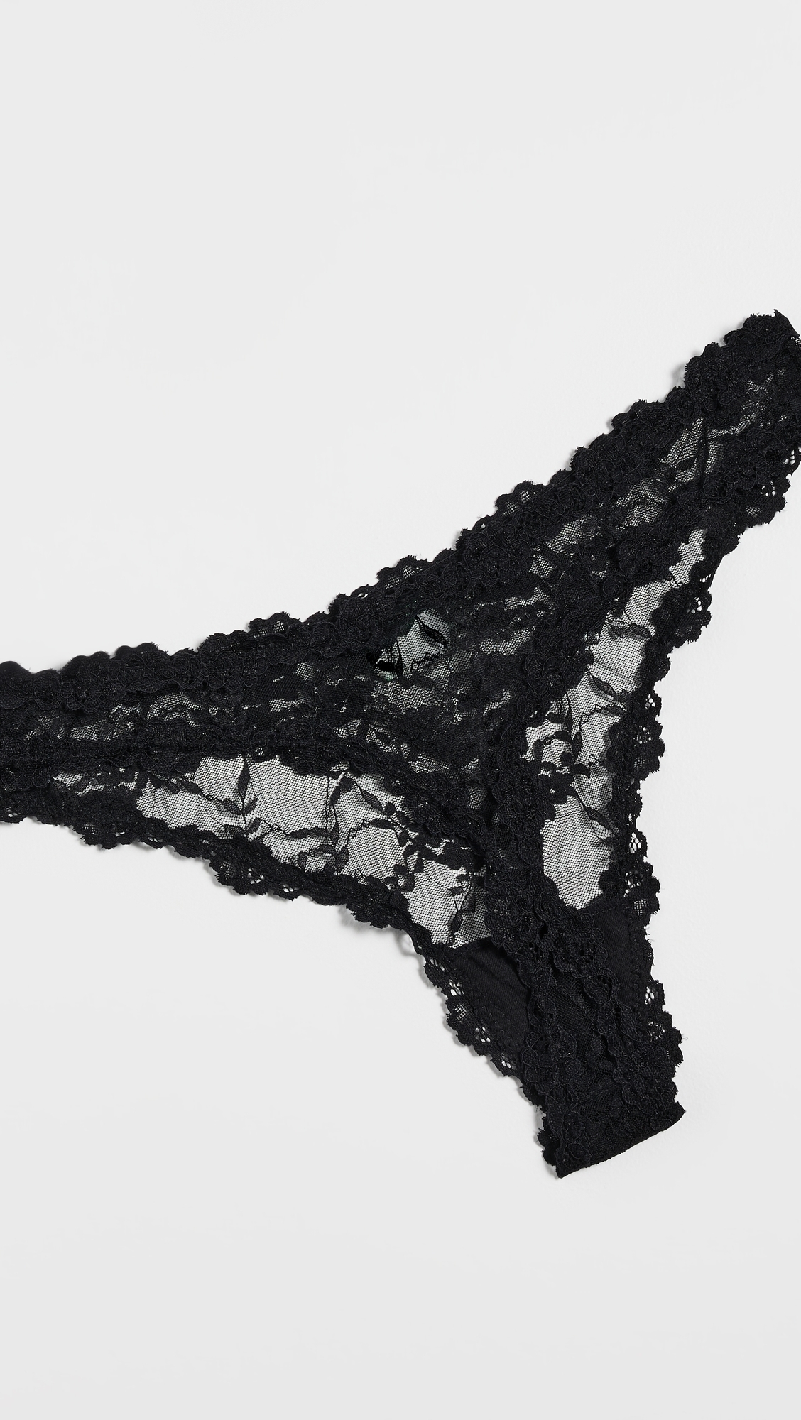 Maria Lace Thong 3 Pack Black/Ivory/Black