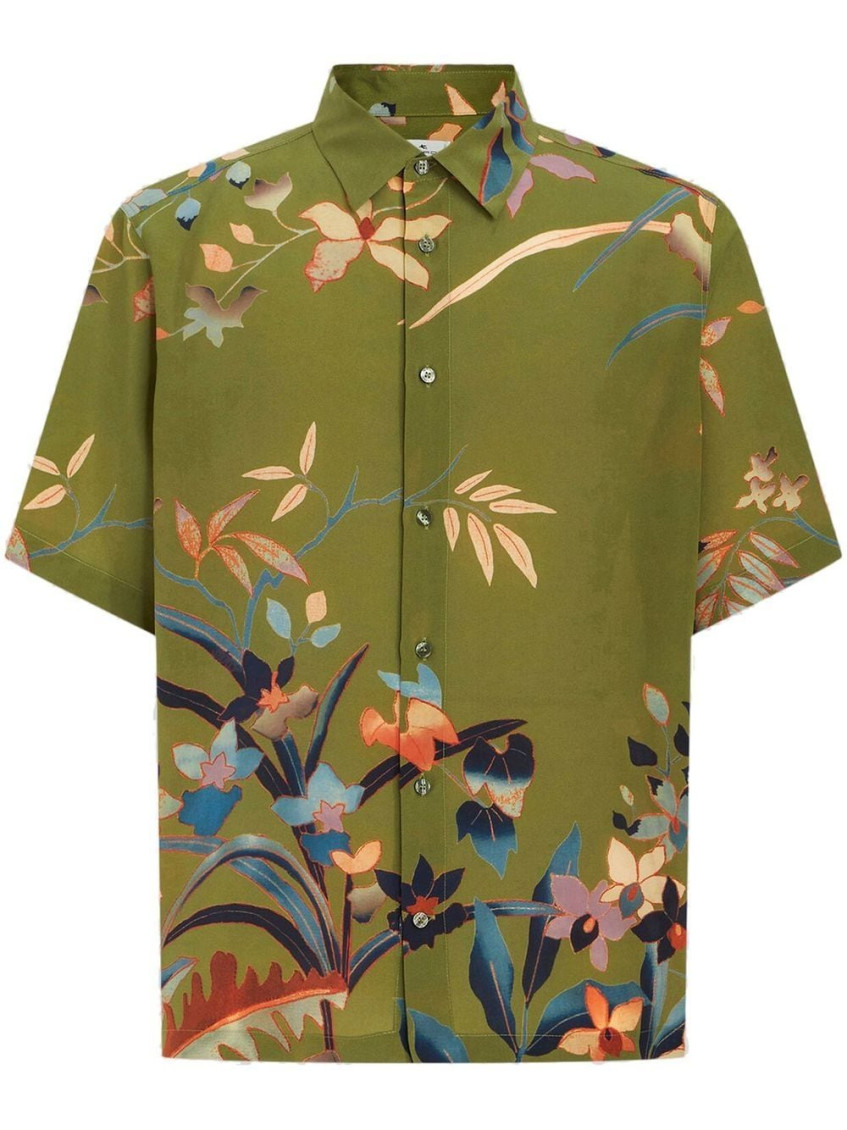 Flower Print Shirt