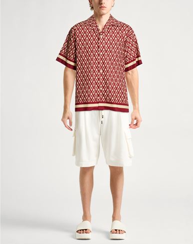 Man Shirt Brick Size 19 ¾ Cotton
