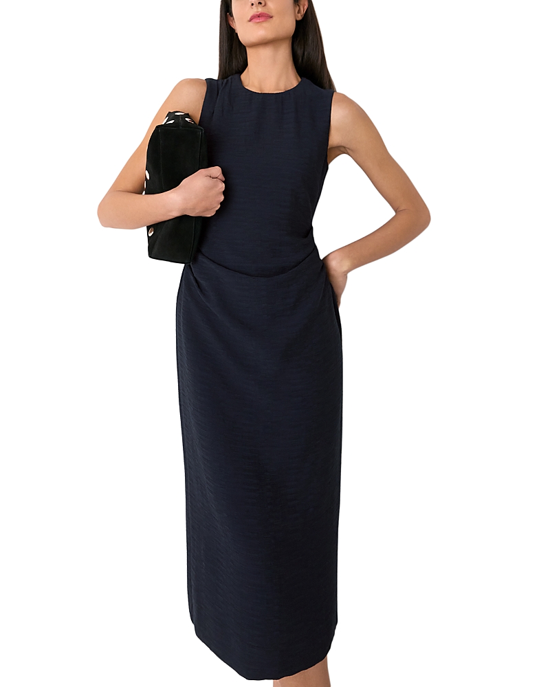 Nora Textured Midi Dress