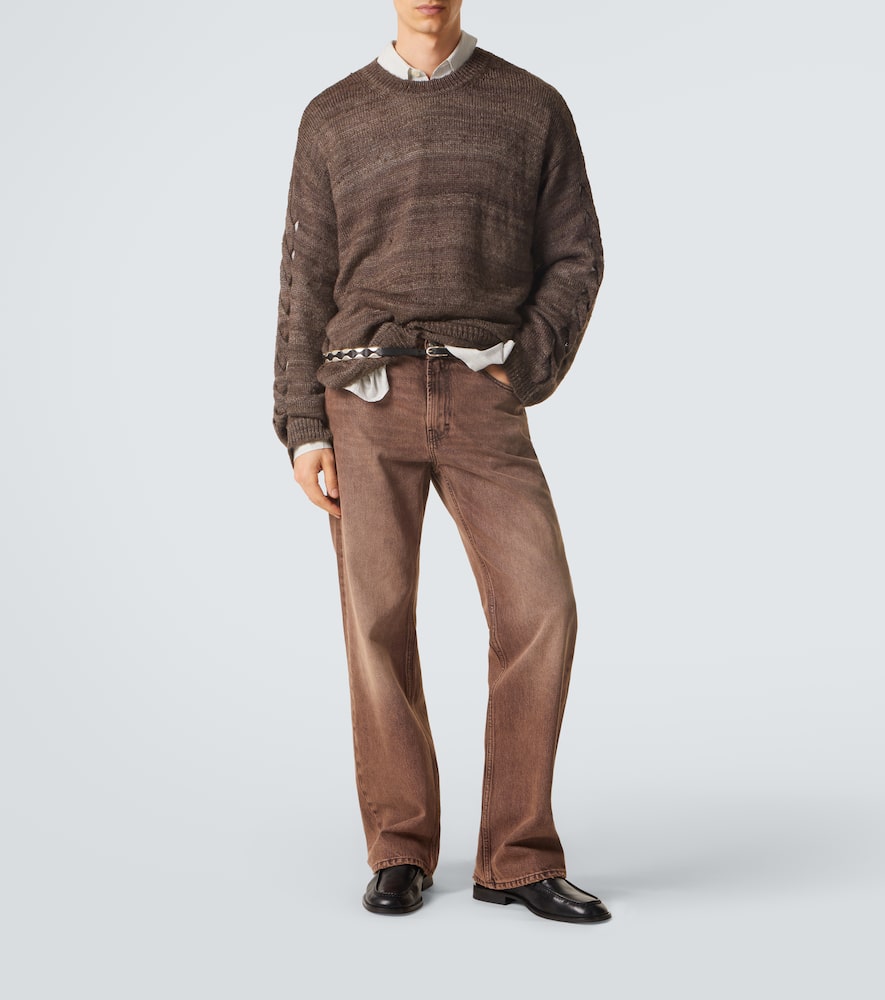 Popover silk sweater