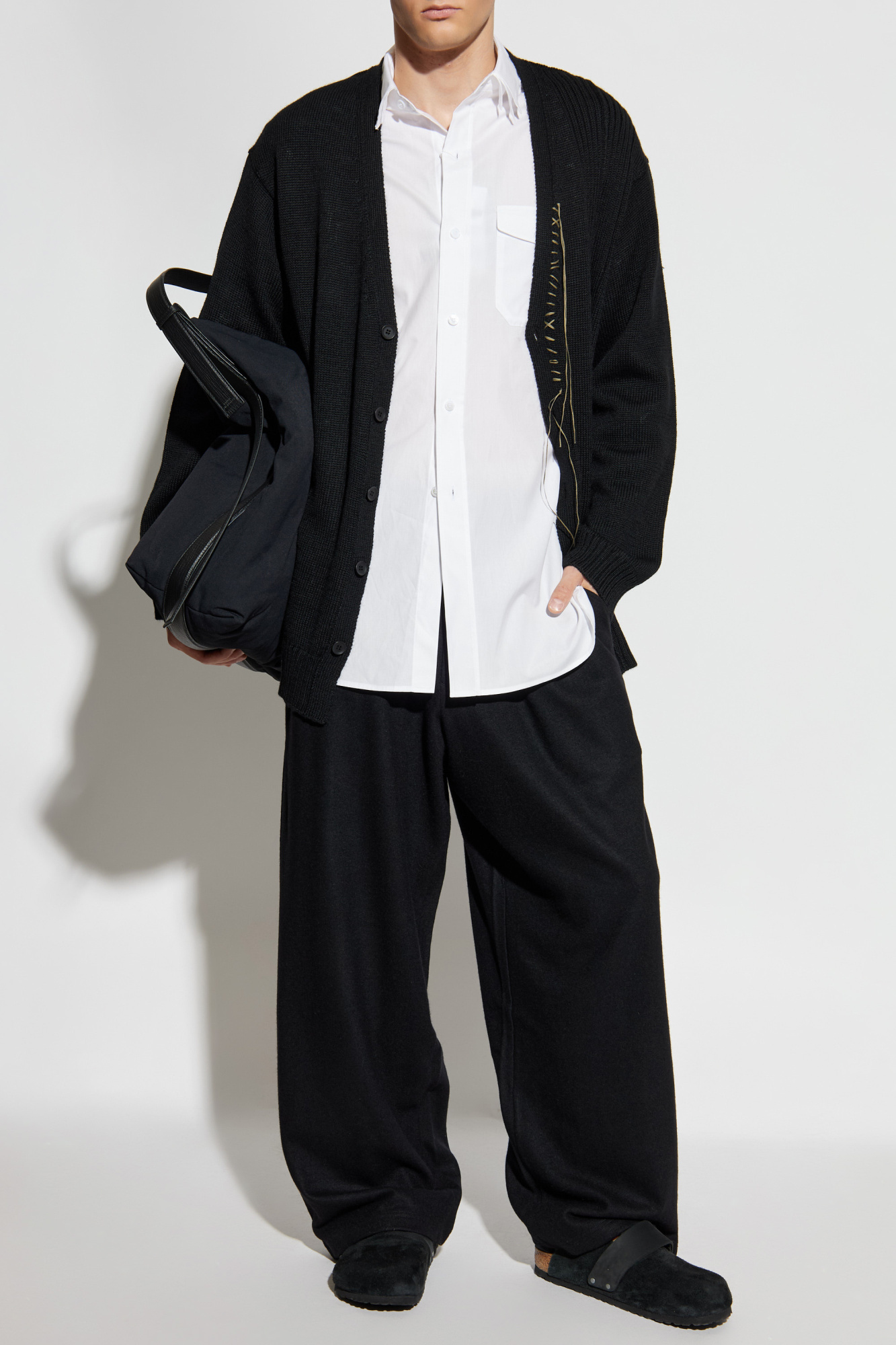 Shirt With Pocket, Men's, White