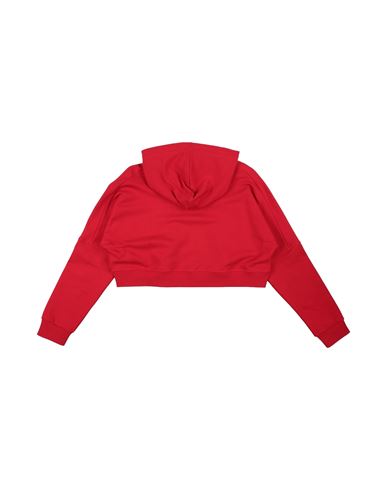 Dsquared2 Kid Girl Sweatshirt Red Size 14 Cotton, Elastane, Silicone