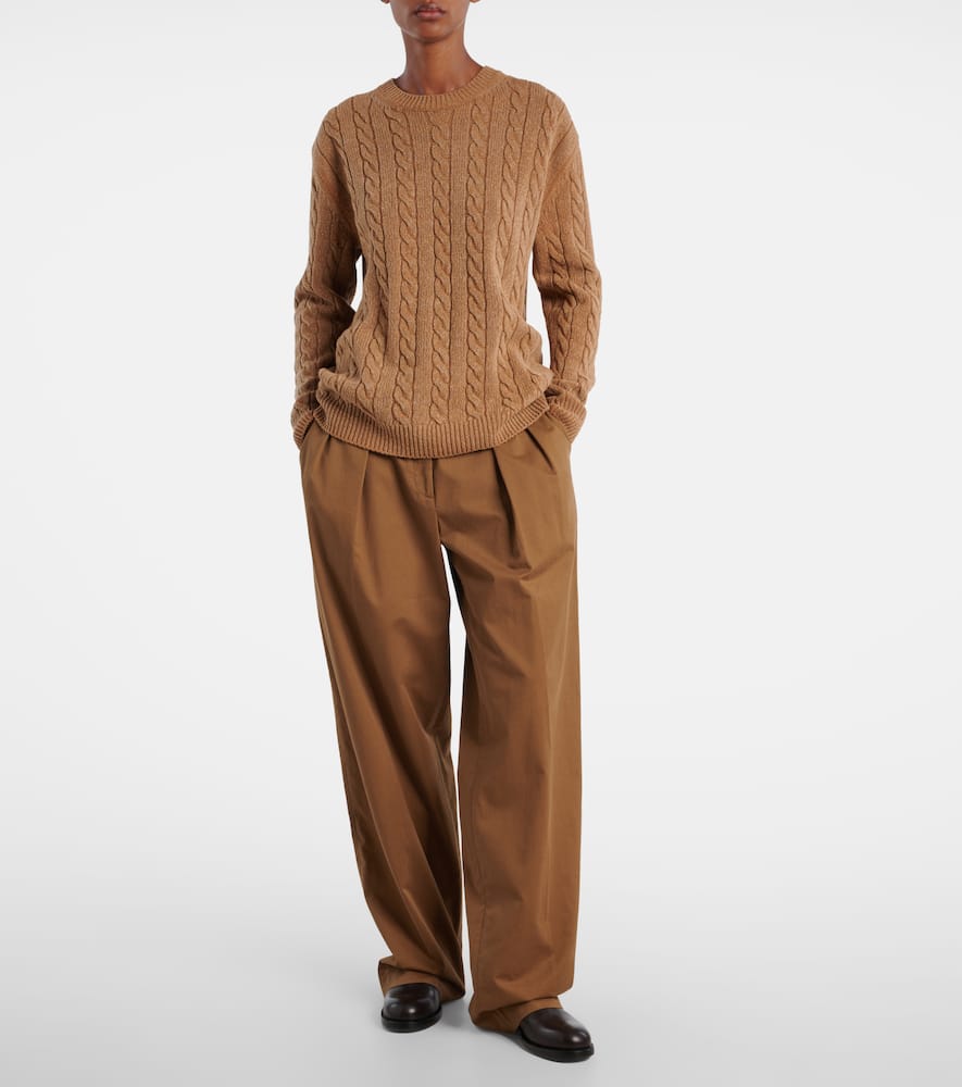 Lido cable-knit wool sweater