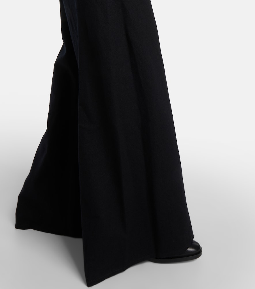 Virgin wool maxi skirt