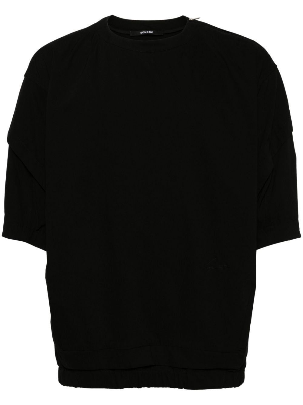 Underart short-sleeve sweatshirt - Black