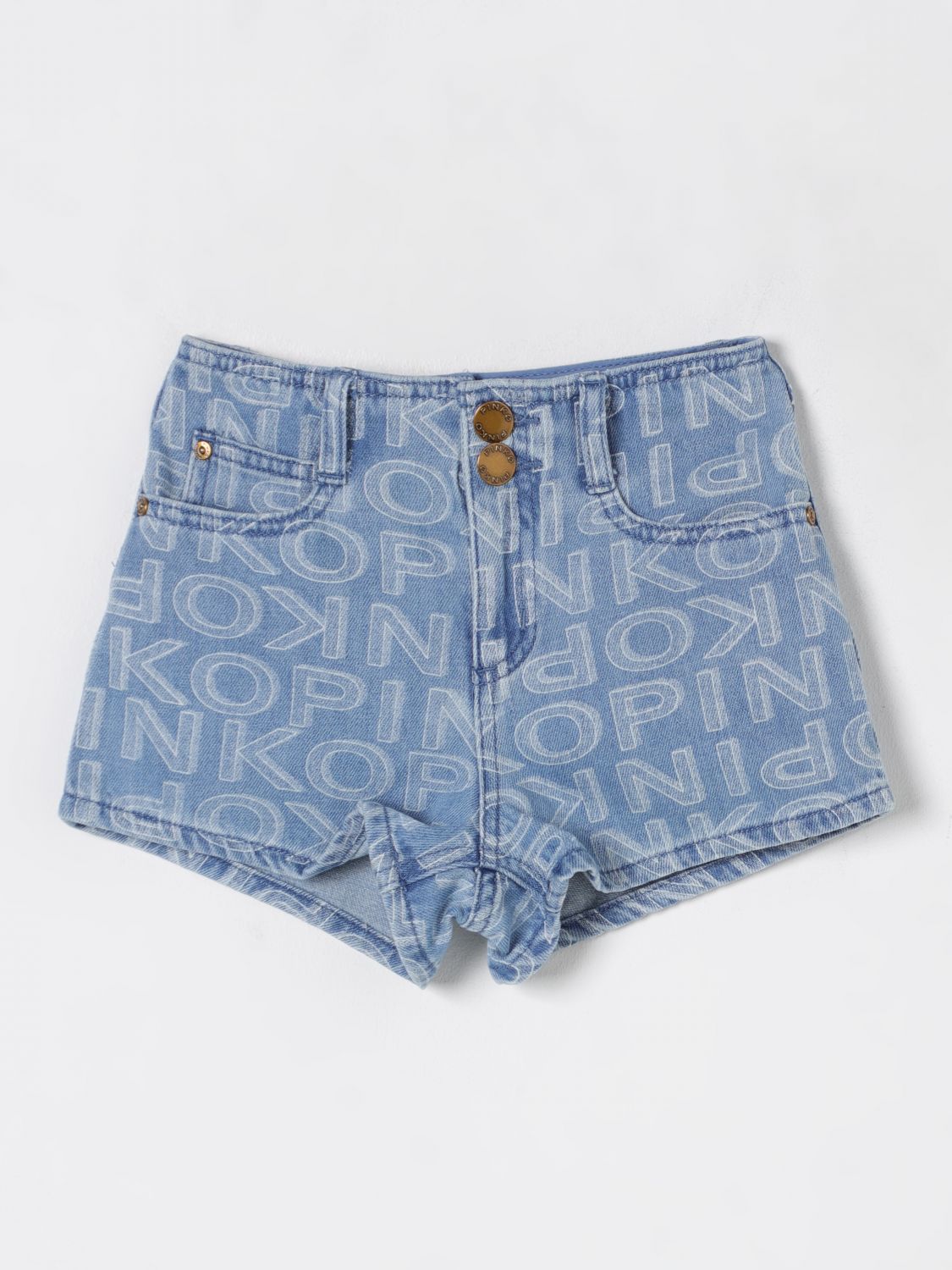 Short PINKO Kids color Denim