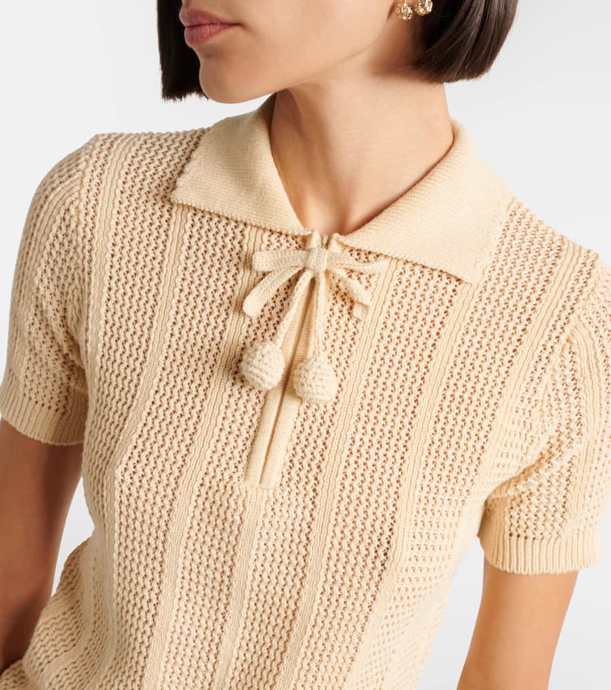 Cotton polo shirt