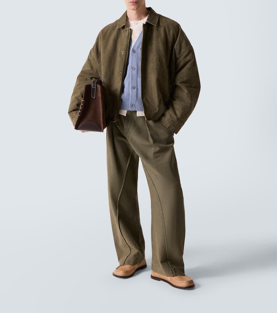 Cotton bomber jacket
