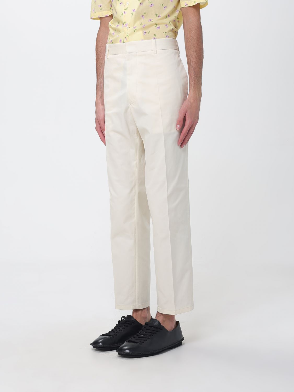 Pants Men color White