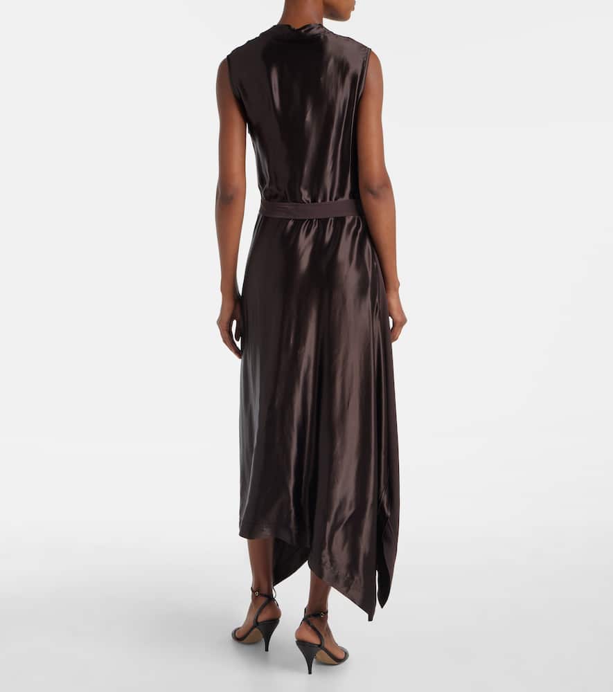 Asymmetric gown
