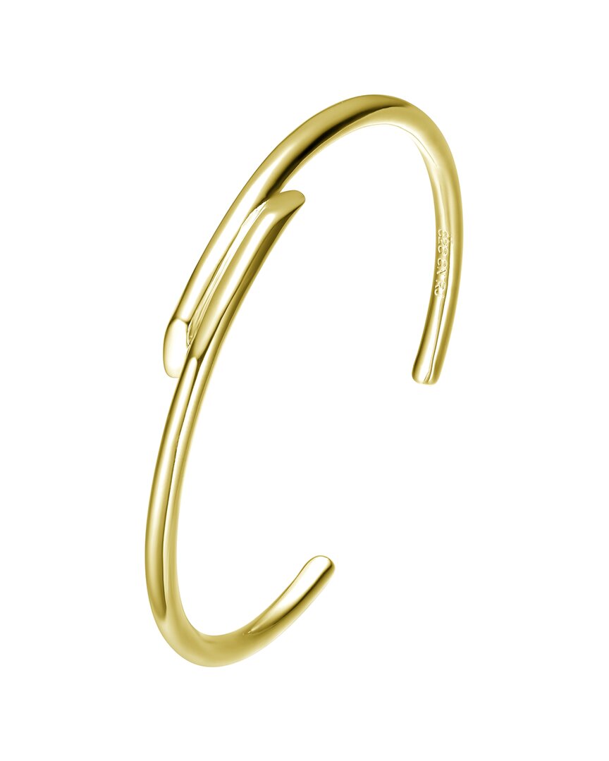 14K Plated Bangle Bracelet
