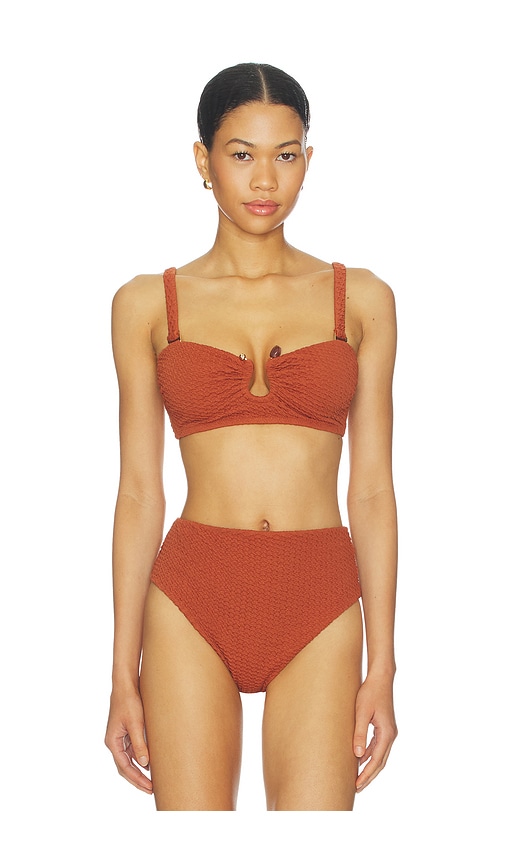 Cleobella Anais Top in Brown. - L also in M, S