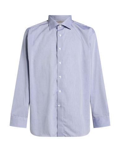 Man Shirt Light blue Size 18 Cotton