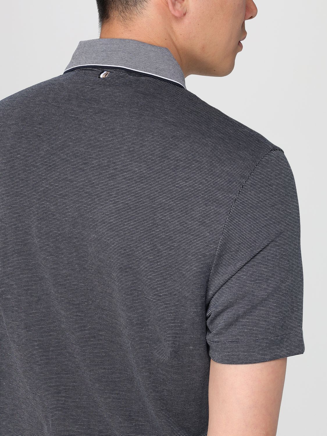 BOSS cotton polo shirt - Neutrals