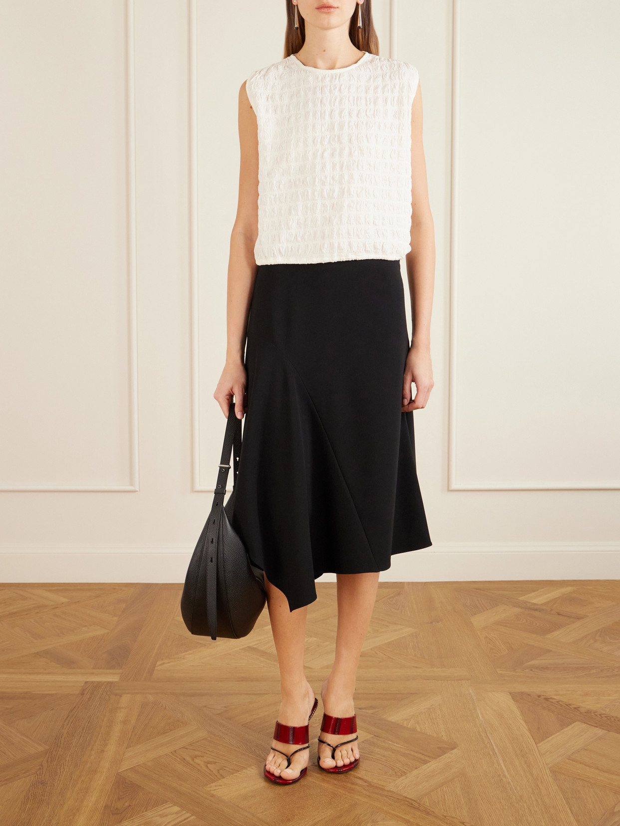 Bradley Textured Jersey Tank Top - xx small