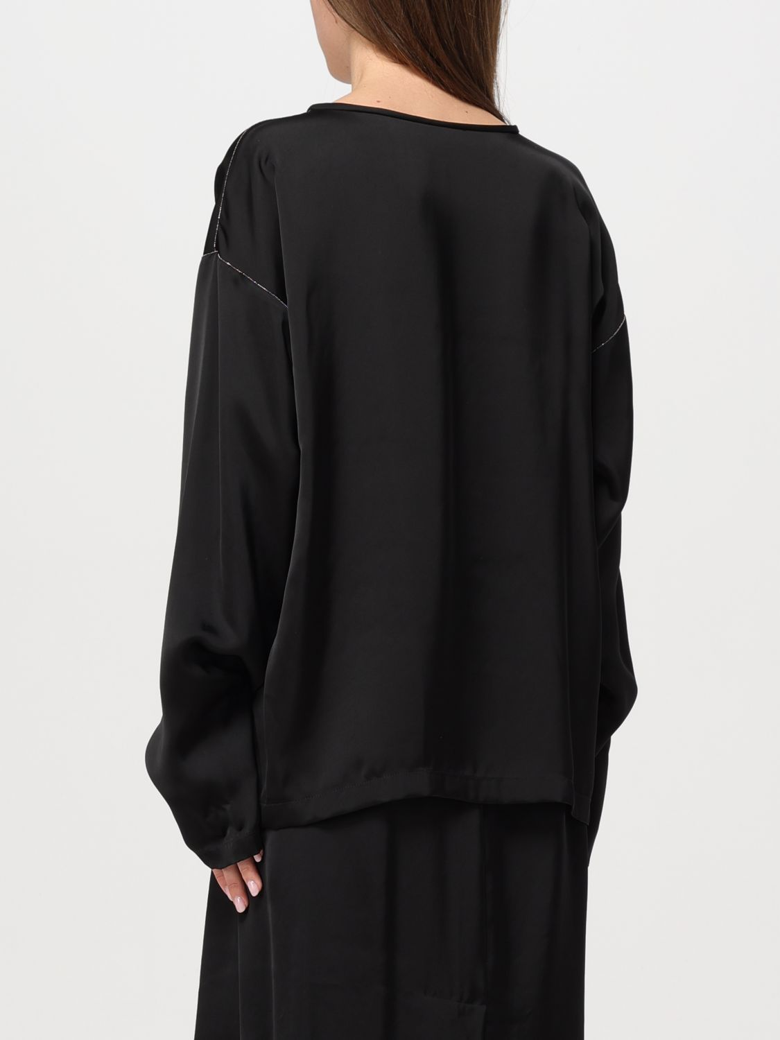 Top Woman color Black