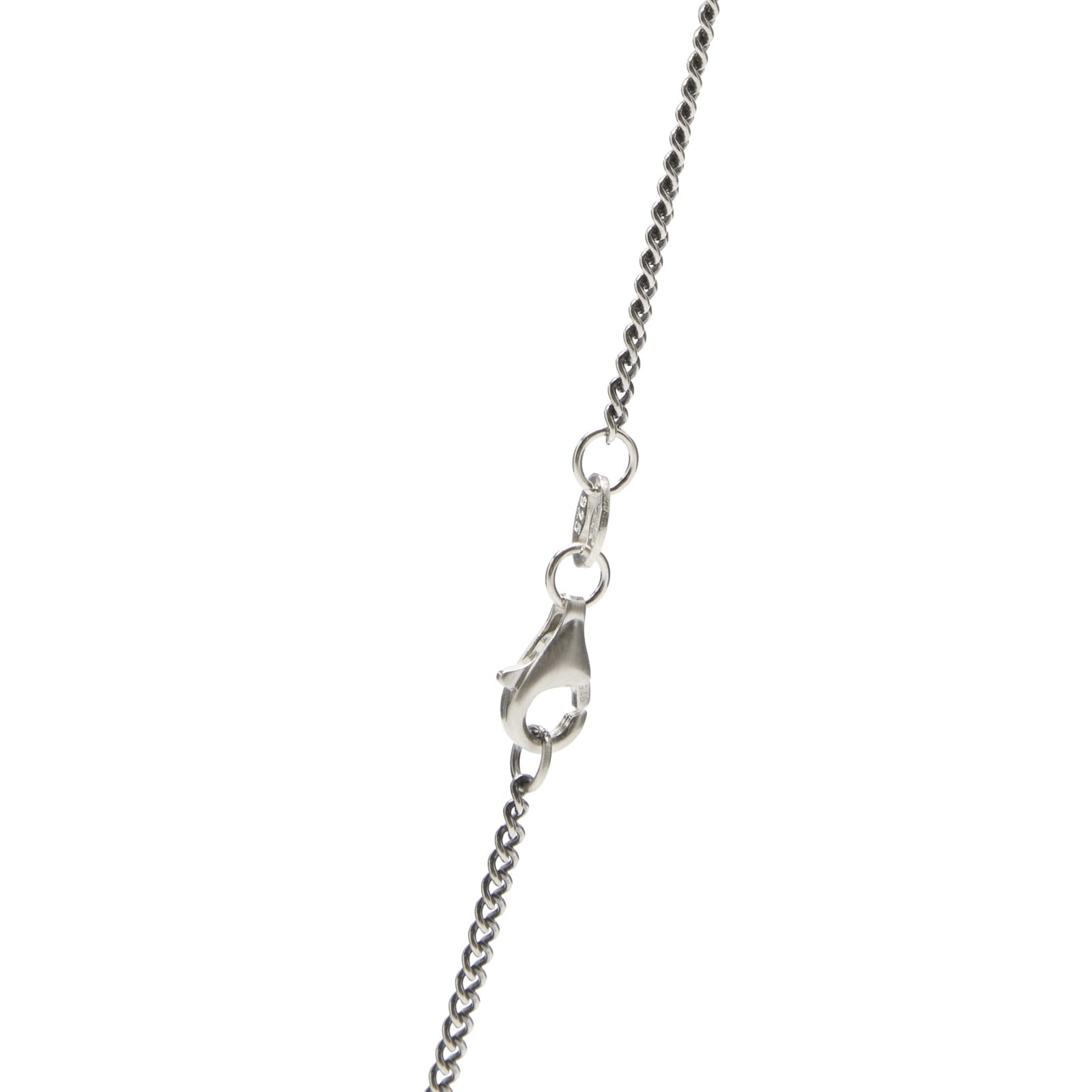 Men's Memento Necklace in Silver