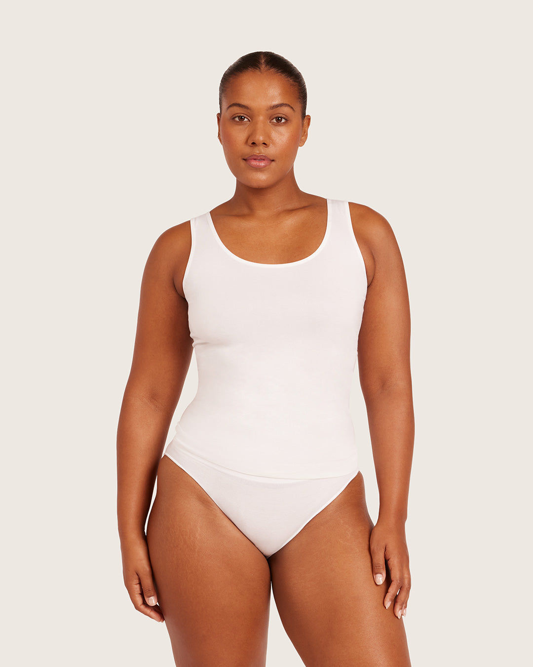 Base Layer Tank Top - White