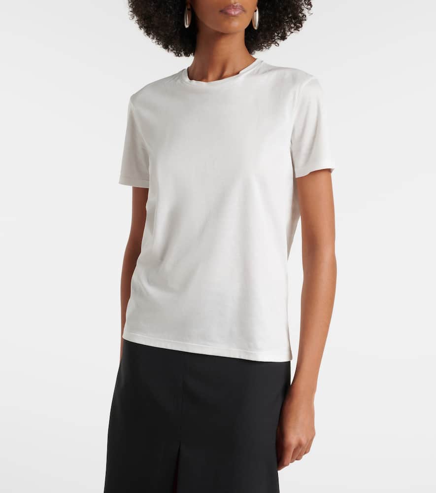 Livia cotton jersey top