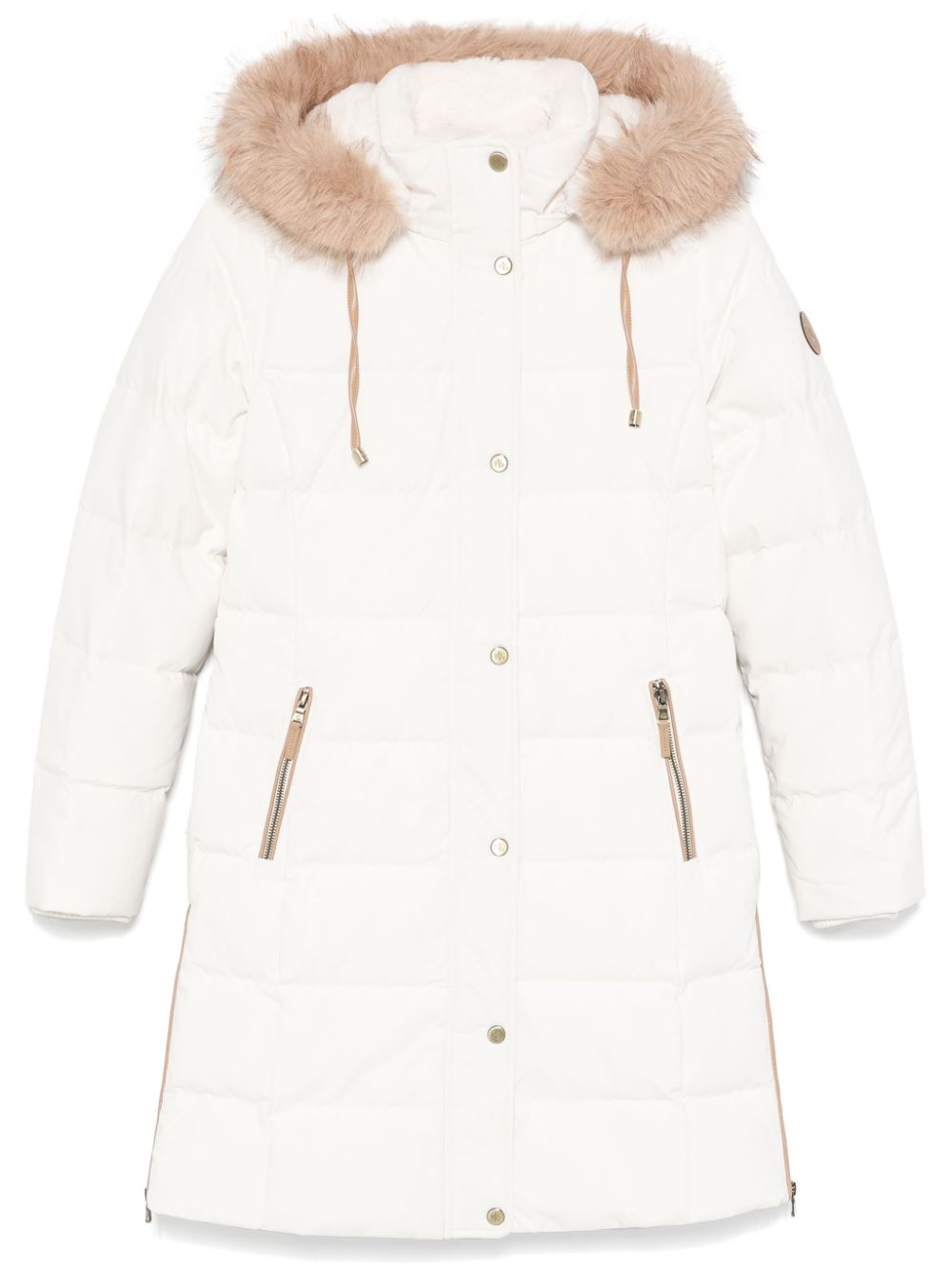 Padded coat - White