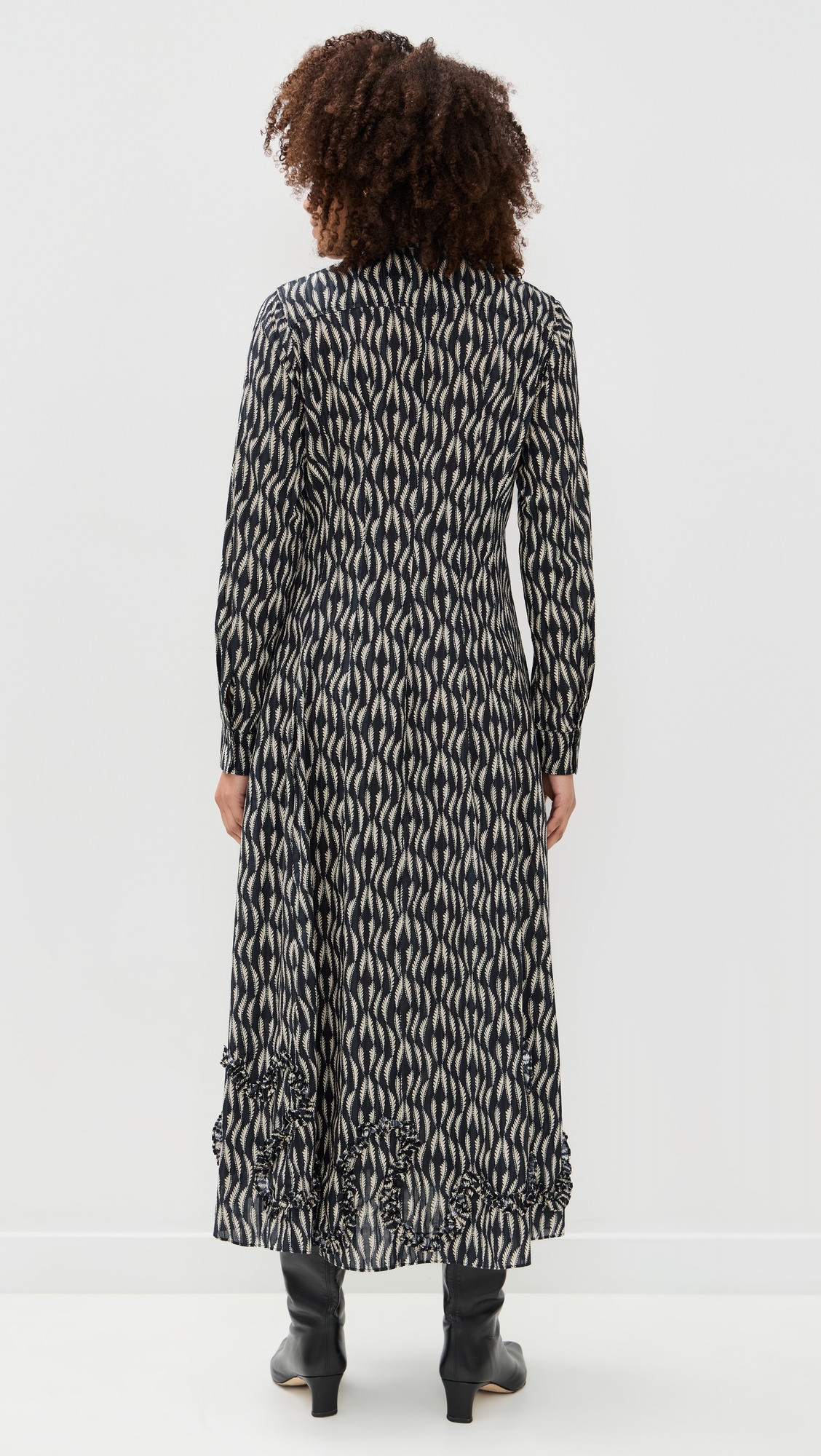 Laurentine Dress Graphite
