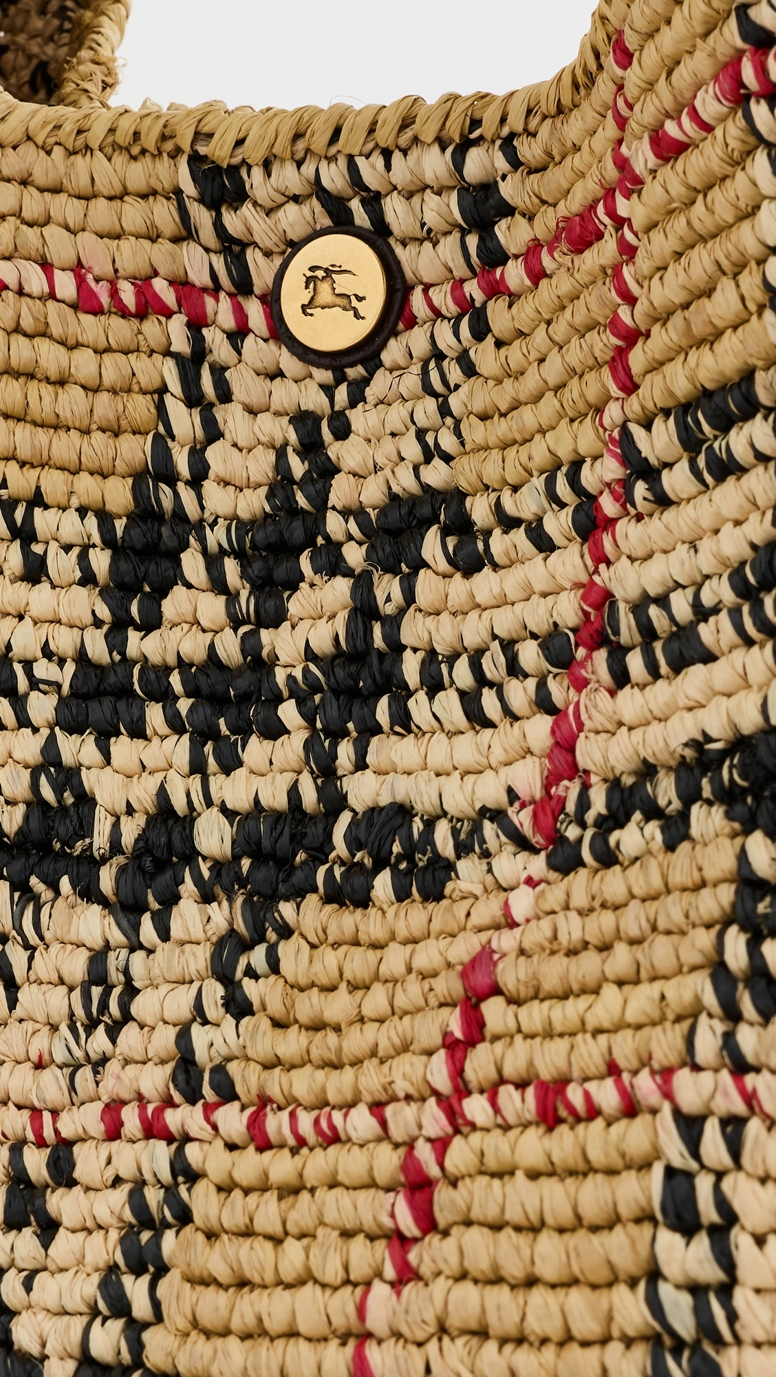 Margate Large Raffia Hobo Bag Sand One Size