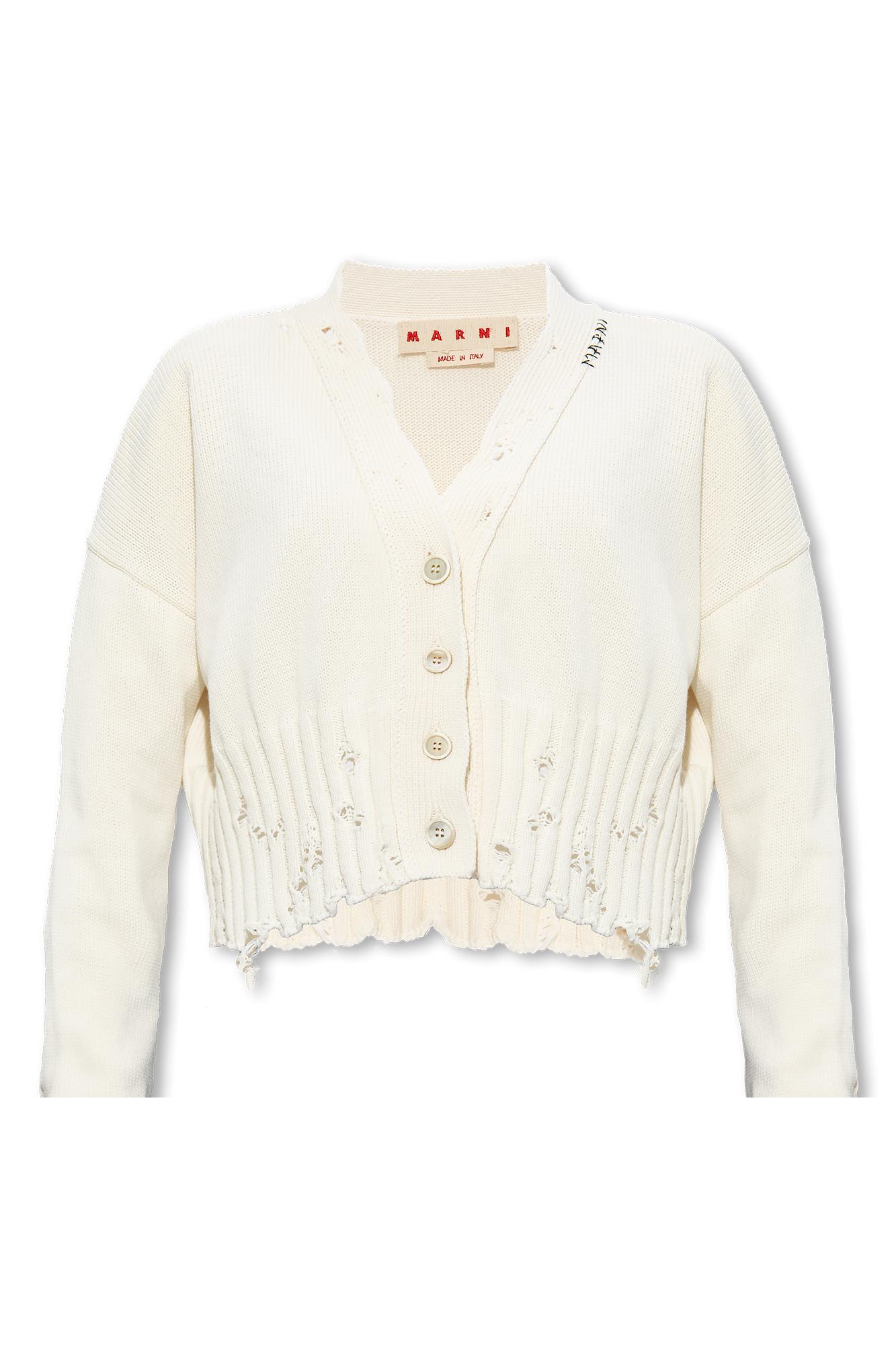 Cardigan With Logo