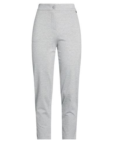 Woman Pants Grey Size S Cotton, Polyamide, Elastane