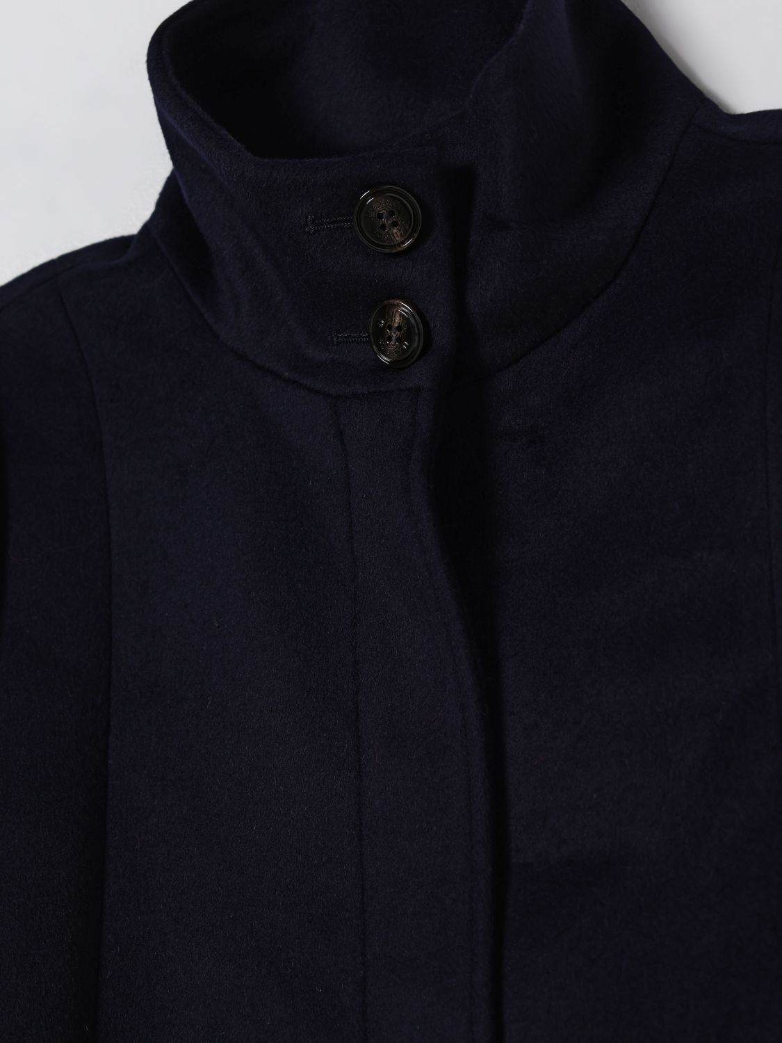 Coat Kids color Blue