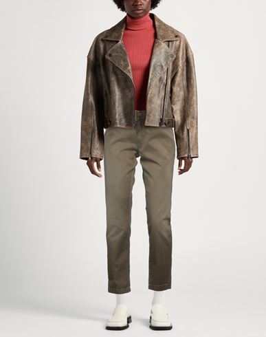 Woman Pants Military green